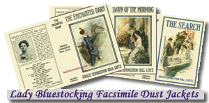 Ladybluestocking fascimile dust jackets