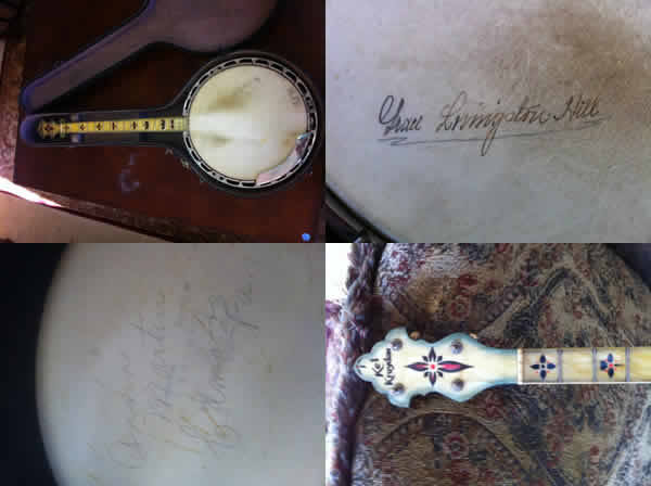 banjo autograph
